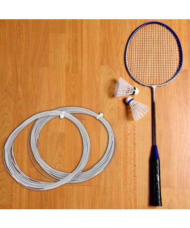 Buy Keenso Badminton Racket String - 2 Pieces 10m High Flexibility 0.7-0.8mm - Premium Replacement White | International Shipping - Buy Online on SooperMarket.com