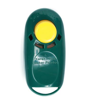 Karen Pryor i-Clicker & Spiral Bracelet (i-Clicker green - Spiral Bracelet black)