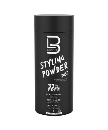 Level 3 Styling Powder - Natural Look Mens Powder L3 - Easy to Apply with No Oil or Greasy Residue - Level Three Delivers Matte Finish