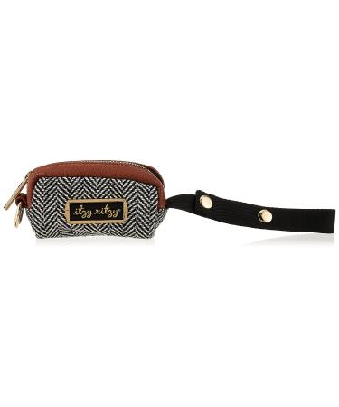 Itzy Ritzy Pacifier Case with Adjustable Handle - Pacifier Pod Holds 2 Pacifiers Measures 4.5 L x 2.25 W Coffee and Cream