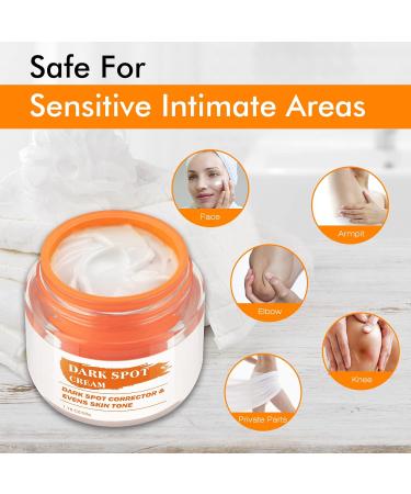 Dark Spot Remover for Face & Body - Niacinamide Aloe Vitamin E | Even Skin Tone Cream 1.76OZ - Buy Online on SooperMarket.com