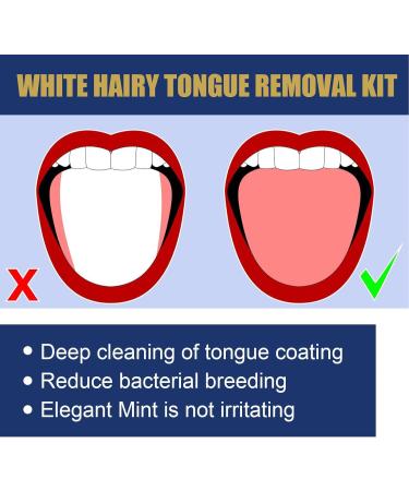 Buy Tongue Scraper Cleaning Brush Set - 2pcs Oral Freshener for Bad Breath Removal | 50g - International Shipping - Buy Online on SooperMarket.com