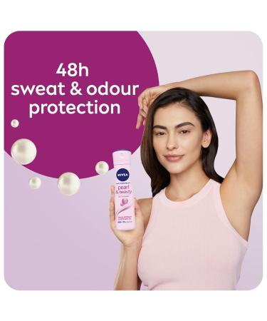 Nivea Pearl Beauty Spray Female Deodorant 150 ml - Buy Online on SooperMarket.com