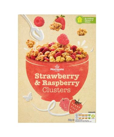 Morrisons Strawberry & Raspberry Clusters 500g