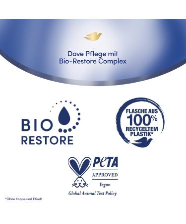 Dove Shampoo Intensive Repair 250ml - Smart Repair System for Damaged Hair (6 Pack) | International Shipping Available - Buy Online on SooperMarket.com