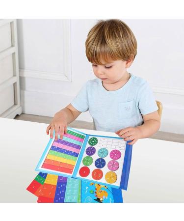 Buy Fractional Calculation Material Magnets | Montessori Magnetic Fraction Puzzle for Kids | Educational Math Learning Aids - Buy Online on SooperMarket.com