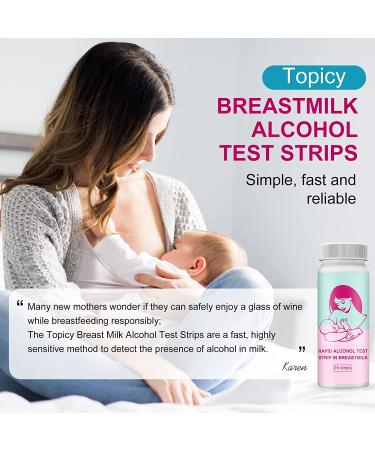 Breastmilk Test Strips - Quick & Precise Home Test for Breastfeeding Moms - 25 PCS - Buy Online on SooperMarket.com