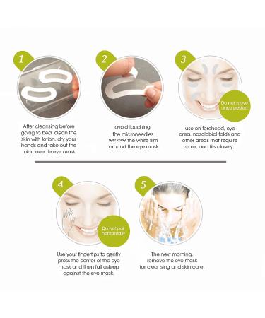 FERIHA Dissolving 2000 Microneedles Eye Patches - Vitamin C, Hyaluronic Acid & Peptides - Advanced BioActive Technology - Anti-Wrinkles, Puffy Eyes, Dark Circles - Instant Results (2 x Pairs) - Buy Online on SooperMarket.com