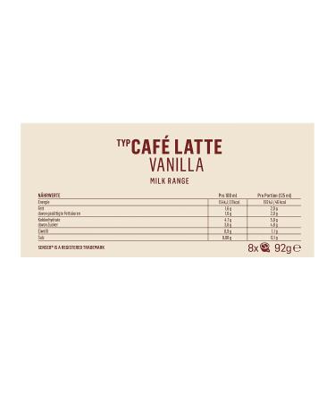 Buy Senseo Caf Latte Vanilla Pads - 40 Coffee Pads Pack of 5 - Perfect for 40 Delicious Drinks | International Shipping Available - Buy Online on SooperMarket.com