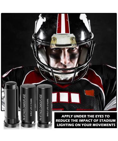 3Pcs Eye Black Stick for Athletes - Sporting Body Paint Kit for Halloween Makeup & Cosplay - Buy Online on SooperMarket.com