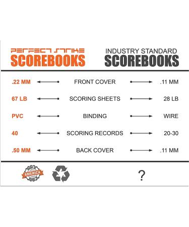 Softball Scorebook with Rules & Scoring | Heavy Duty for Youth & Adult Players - Buy Online on SooperMarket.com