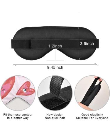Adjustable Light Blocking Eye Mask for Deep Sleep | Breathable & Comfortable | Ideal for Travel, Yoga, Meditation | Men & Women - Buy Online on SooperMarket.com