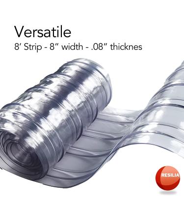 Plastic Vinyl Strip for DIY Dog or Cat Door - Doggie Door Replacement Strips | Pet Products 8' x 8 - Buy Online on SooperMarket.com