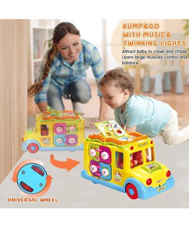 Buy Educational Baby Toys for 1-3 Years | Musical Animal Noises & Movement Bus | Perfect Gifts for 12-18 Months Girls - Buy Online on SooperMarket.com