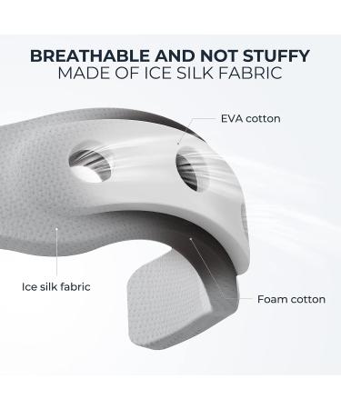 NIMOOD Neck Brace Cervical Collar for Sleeping - Neck Pain Relief Brace - Soft Foam Support - Gray-M - Buy Online on SooperMarket.com
