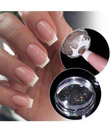 Clear Silicone Jelly Stamper Nail Art Brushes - Manicure Tools for French Tip Nails Design - Buy Online on SooperMarket.com