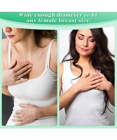 Horoper 2-Pack Reusable Castor Oil Breast Pads - Washable Nursing Inserts for Breastfeeding & Discharge Relief - Buy Online on SooperMarket.com