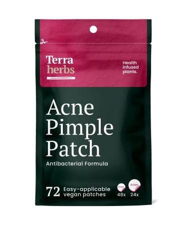 Pimple Patches - Hydrocolloid Patches for Face - Skincare Acne Treatment Blemish Cover Invisible Dots for Spots 72 Spot Stickers - Long Lasting Spot Patches Gentle Acne Patch Spot Treatment