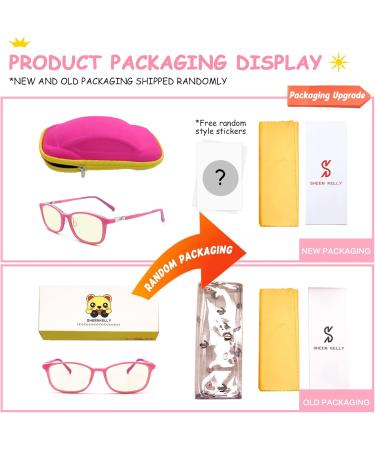 360 TR90 Computer Glasses for Kids | Blue Light Protection & UV Shielding for Girls - Buy Online on SooperMarket.com