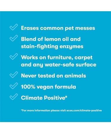 Eco-Friendly Pet Stain & Odor Remover | Natural Formula 32 fl oz - Buy Online on SooperMarket.com
