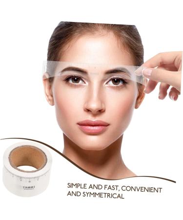 Mikinona Brow Ruler Sticker 1 Roll Stickers Eyebrow Mapping Tool Brow Mapping Pen Labeling Eyebrow Trimming - Buy Online on SooperMarket.com