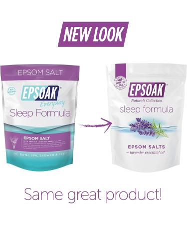 Epsoak Scented Epsom Salt Bundle - Sleep Formula & Muscle Soak 2 lbs - Buy Online on SooperMarket.com
