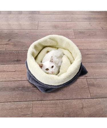 Cat Bed Cave Sleeping Bag - Self Warming Pad for Cats and Small Dogs - Buy Online on SooperMarket.com