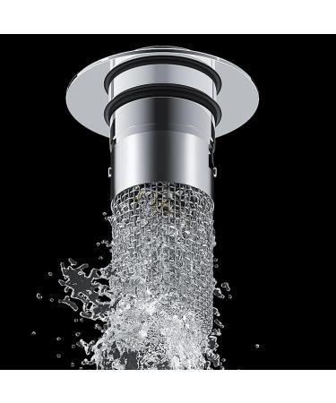 Efficient & Sink Strainer Convenient & Sink Plug Installs Keep Your Drain Clear With Ease Sink Plug - Buy Online on SooperMarket.com