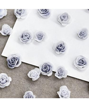 50Pcs 3D Flower Nail Multi Colors Variety Mix Camellia Flower Cute Nail Art For Manicure DIY Craft Jewelry 3d Nail For Acrylic Nails
