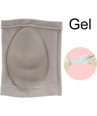Angrek Heel Socks - 2 Pack Elastic Gel Moisture Socks | Breathable Toeless Spa Socks for Cracked Heels - Buy Online on SooperMarket.com