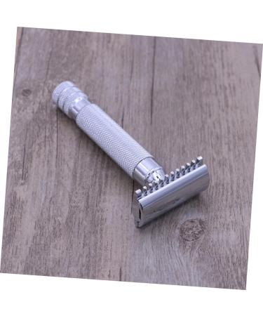 Premium Stainless Steel Safety Razor for Men - Eco-Friendly Wood Handle | Best Shaving Experience - Buy Online on SooperMarket.com
