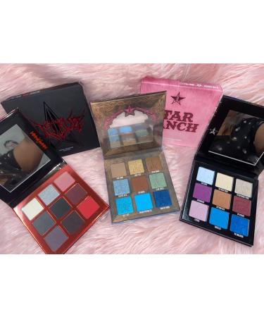 Jeffree Star Cosmetics Mini Eyeshadow Palette Bundle - Star Ranch, Weirdo, Mini Controversy - Buy Online on SooperMarket.com