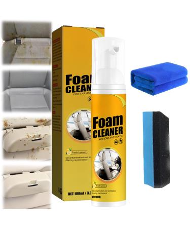 Whale Grass Foam Cleaner Whalegress Foam Cleaner New Upgraded Home and Car Multifunctional Powerful Foam Cleaning Kit (1Pcs)