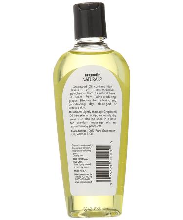 Buy Hobe Labs Naturals Grapeseed Oil 4 fl oz - Pure & Natural Skincare - Buy Online on SooperMarket.com