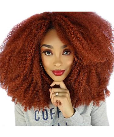 1 Pack 18 Inch Marley Braiding Hair Marley Twists Braid Hair Long Afro Kinky Marley Hair for Locs Crochet Hair(350 #) 18 Inch (Pack of 1) 350#