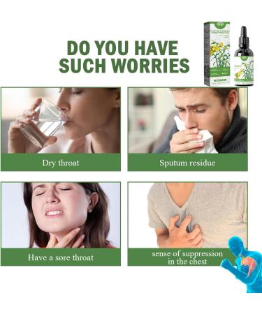 Clearbreath Dendrobium & Mullein Extract Drops - Herbal Lung Health Essence (1 Pcs) - Buy Online on SooperMarket.com