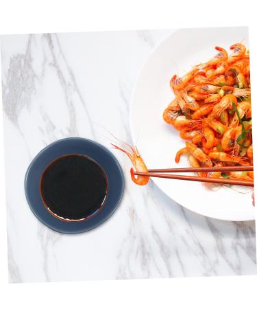 ABOOFAN 4 Pcs Ceramic Saucer Ramekins Dish Dishes Wasabi Dish Soy Dipping Plate Ketchup Bowl Vintage Plates Sauce Dipping Practical Snack Mini Ceramics Soy Sauce Vegetables Sushi re-usable 8.5X8X3cm Blue - Buy Online on SooperMarket.com