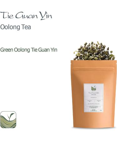 Tie Guan Yin Oolong Tea 50g - Iron Goddess of Mercy - Chinese Wu Long Tea from China - Buy Online on SooperMarket.com