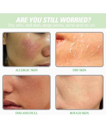 Panthenol Face Serum Niacinamide Serum Brightening Serum Hydrating Serum Korean Serum For Repair Dark Spot Corrector For Face Calming Serum Green Tea+Hyaluronic Acid Panthenol Cream - Buy Online on SooperMarket.com