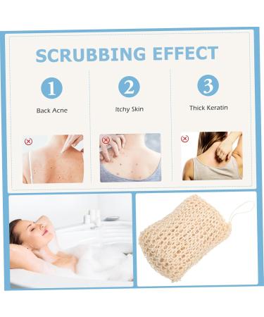 2pcs Sisal Sponge Ball Shower Loofah - Eco-Friendly Bath Scrubber & Mesh Shower Sponge for Deep Cleansing - Buy Online on SooperMarket.com