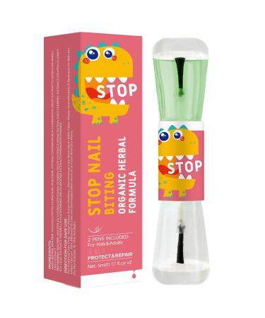DASHIELL Nail Biting Prevention Nail Bite Stopper Thumb Sucking Solution Nail Care - Long-Lasting Finger Sucking Guard Prevention No Bite Nail Polish Safe for Kids
