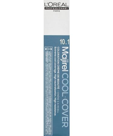 L'Or al Professionnel Majirel Cool Cover 10.1 - Platinum Blonde Ash Hair Color (50 ml) | International Shipping Available - Buy Online on SooperMarket.com