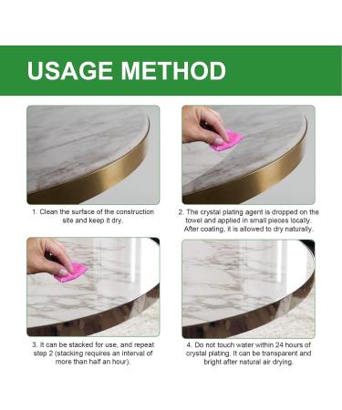 Tile Cleaner and Shine Restorer Natural Stone Impregnation Protector Safely Clean Kitchen Supplies for Tile Counter by Virtcooy - Buy Online on SooperMarket.com