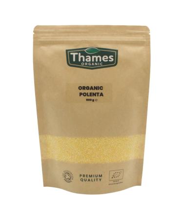 Organic Coarse Cornmeal (Polenta) 500g 500.00 g (Pack of 1)