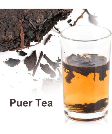 Pu-Erh Tea Pu-er Tea Chinese Yunnan Pu'erh Cake Cooked Tea Cake Raw Puerh Raw Puerh Tea for Family Friends Gift 357g - Buy Online on SooperMarket.com