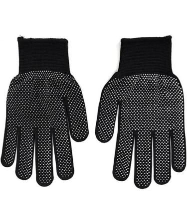 1 Pair Heat Resistant Gloves for Hair Styling Curling Iron Heat Proof Gloves Mitts for Hair Tools - Buy Online on SooperMarket.com