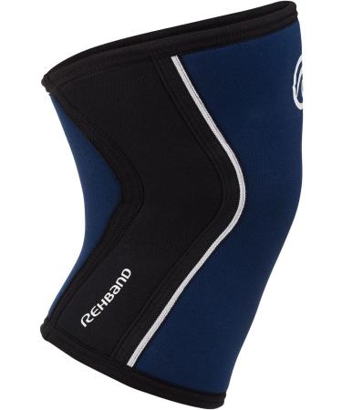 Rehband Knee Bandage - 5mm Neoprene Support Sleeve for CrossFit & Heavy Training | Unisex Multiple Colors & Sizes - Buy Online on SooperMarket.com