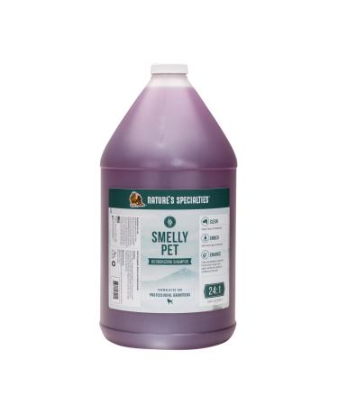 Nature's Specialties Smelly Pet Dog Shampoo for Pets Natural Choice for Professional Groomers Lasting Clean Smell Made in USA 1 gal 1gal