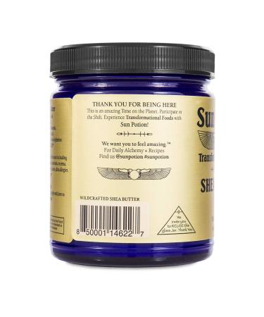 Sun Potion Shea Butter (Wildcrafted) - 7.83 oz Skin Food for Nourished Skin - Buy Online on SooperMarket.com