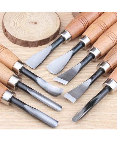 SUNREEK Wood Sculpture Carving Chisel Tool Set - 8 Piece DIY Art Craft Kit - Buy Online on SooperMarket.com